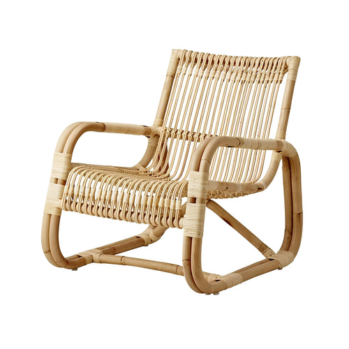 Cane Lounge Chair for Living Room - Kaia
