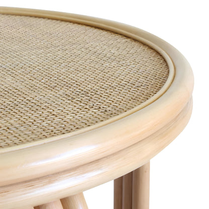 Rattan Bedside Table | Cane Side table | Bamboo table - Krisha - Akway