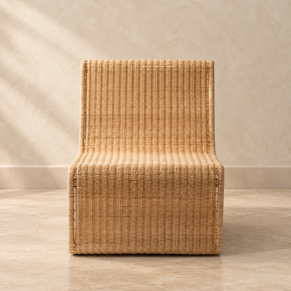 Wicker chairs for Lounge | Cane Chairs for garden - Navya by Akway - Furniture > Chairs
