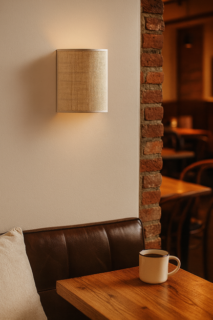 Jute Wall lamps For Living Room | Jute Wall scones | Jute Wall Lamps - Chirag by Akway - Image 3