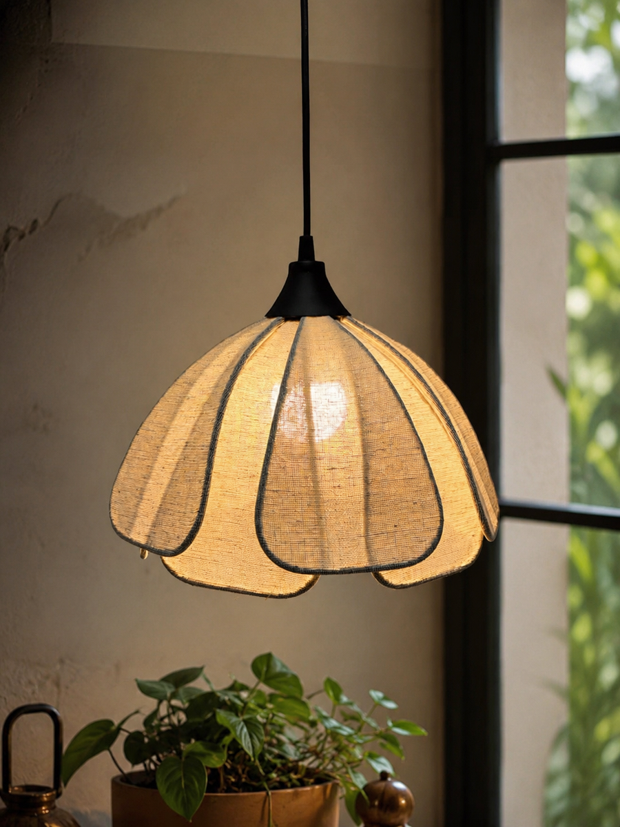 Hanging  Light for Living Room | Japandi Style pendant lamp - COOPER