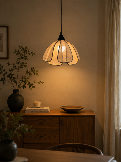 Hanging  Light for Living Room | Japandi Style pendant lamp - COOPER