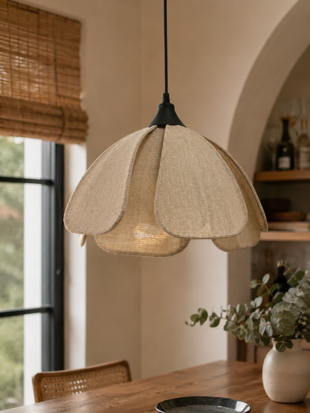 Hanging  Light for Living Room | Japandi Style pendant lamp - COOPER