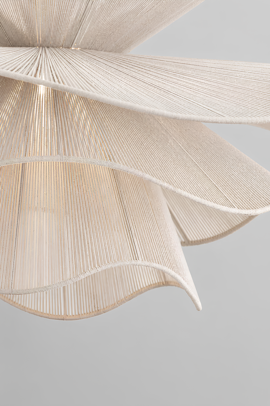 Jute Pendant Light for Living Room - Blythe