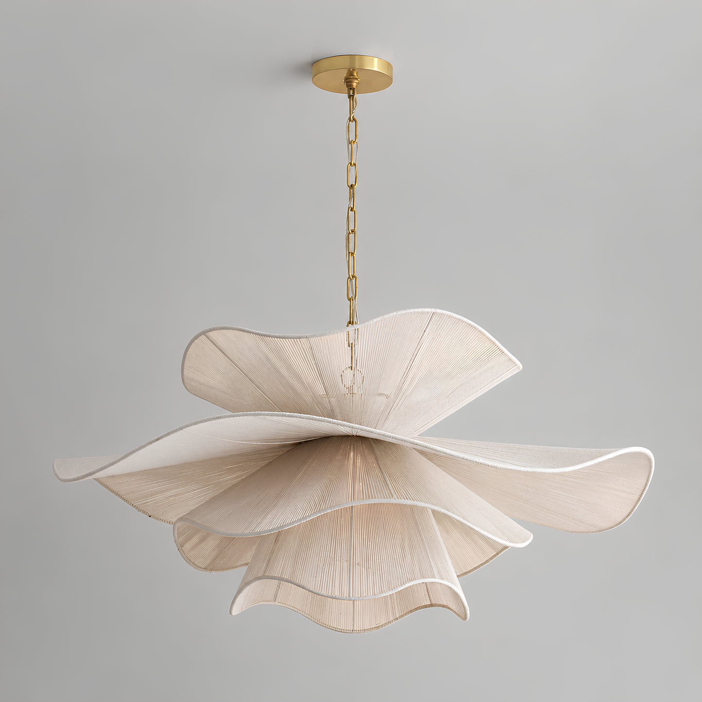 Jute Pendant Light for Living Room - Blythe
