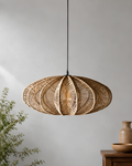 Raffia Pendant Light for Living Room - Clover
