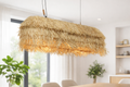 Rattan Chandelier for Dining Room - Whitley