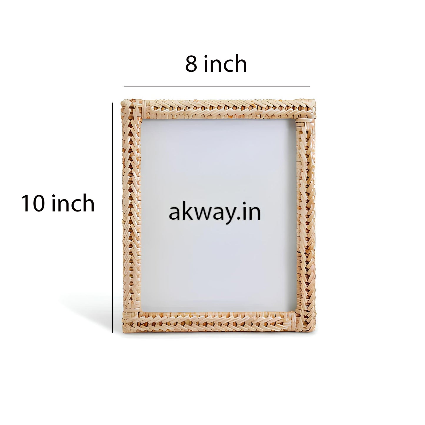 Rattan Photo Frame | Cane Photo Frame | Bamboo Photo Frame - Shrishti