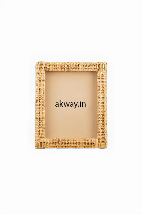 Rattan Photo Frame 5x7 Inch for Home - Anala