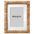Rattan Photo Frame for Home - Kimaya