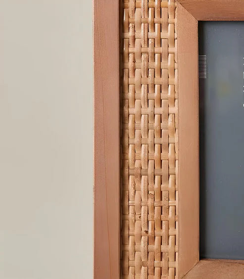 Rattan Photo Frame | Cane Photo Frame | Bamboo Photo Frame - Asmee