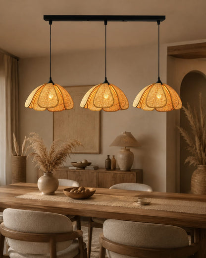 Rattan Hanging  Light for Living Room - ROGAN