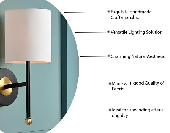Wall Light For Living Room | Modern Wall Lamp - Lipika by Akway