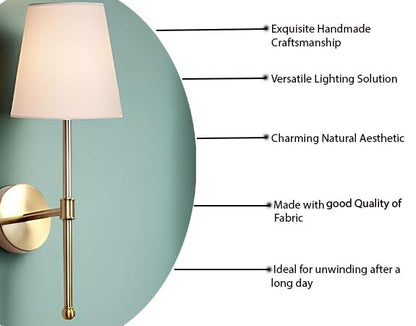 Vintage Wall Lamp For Living Room | Modern Wall Lamp - Ekanta by Akway