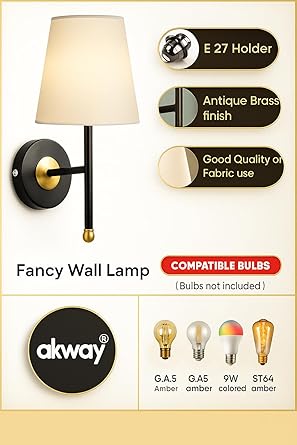 Wall Light For Living Room | Wall Lamp - Darika by Akway