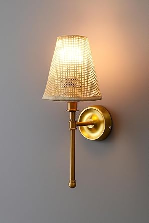Bamboo Wall lamp for Living Room | Rattan Pendant light | Cane Webbing Wall Lamps- Alletta by Akway