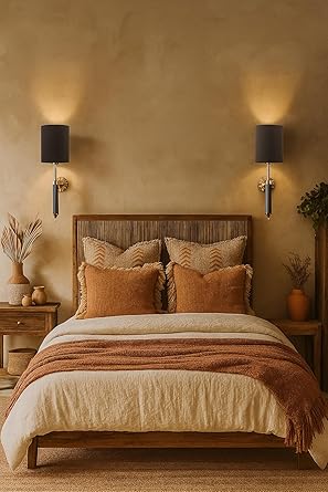 Modern Wall Light For Living Room | Antique Brass Finish Lamp - Osha by Akway