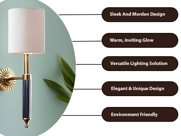Modern Wall Light For Living Room | Industrial Wall Light - Nikita by Akway