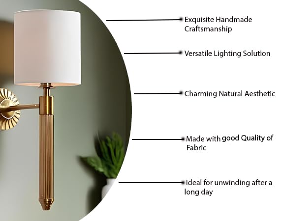 Modern Wall Lamp For Living Room | Decorative Wall Light - Julia by Akway