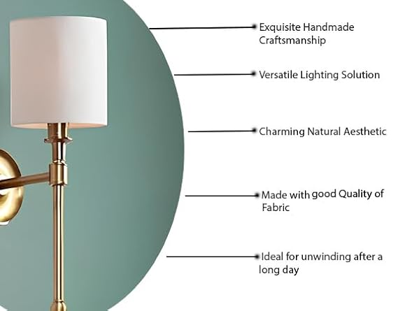 Wall Lamp For Living Room | Vintage Wall Light - Jhalak by Akway