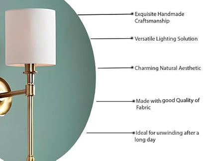 Wall Lamp For Living Room | Vintage Wall Light - Jhalak by Akway