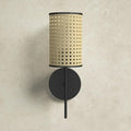 Rattan Wall Sconce for Bathroom - Alletta