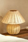Rattan Table Lamp for Living Room - Adair