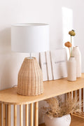 Rattan Table lamp for Living room - Asuka