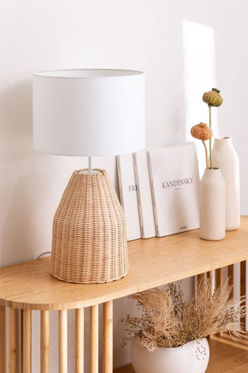 Rattan Table Lamps