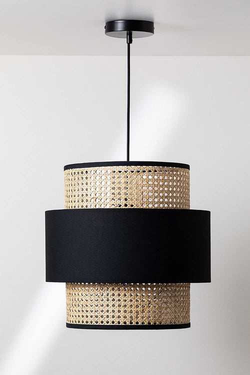 Bamboo Ceiling Light for Bedroom - Amanda