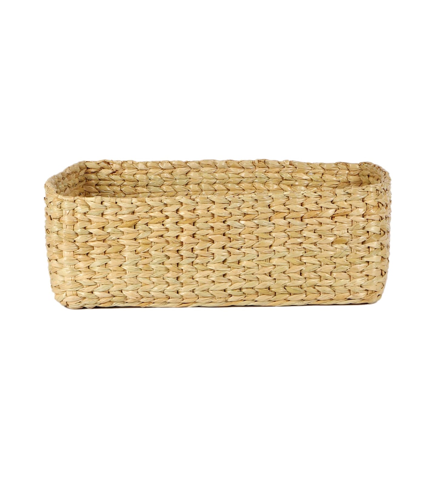 AKWAY Storage Baskets | Cane or Bamboo Basket | Tray Online as Gift Hamper Basket/Wardrobe Basket (Medium) (MEDIUM) - Akway