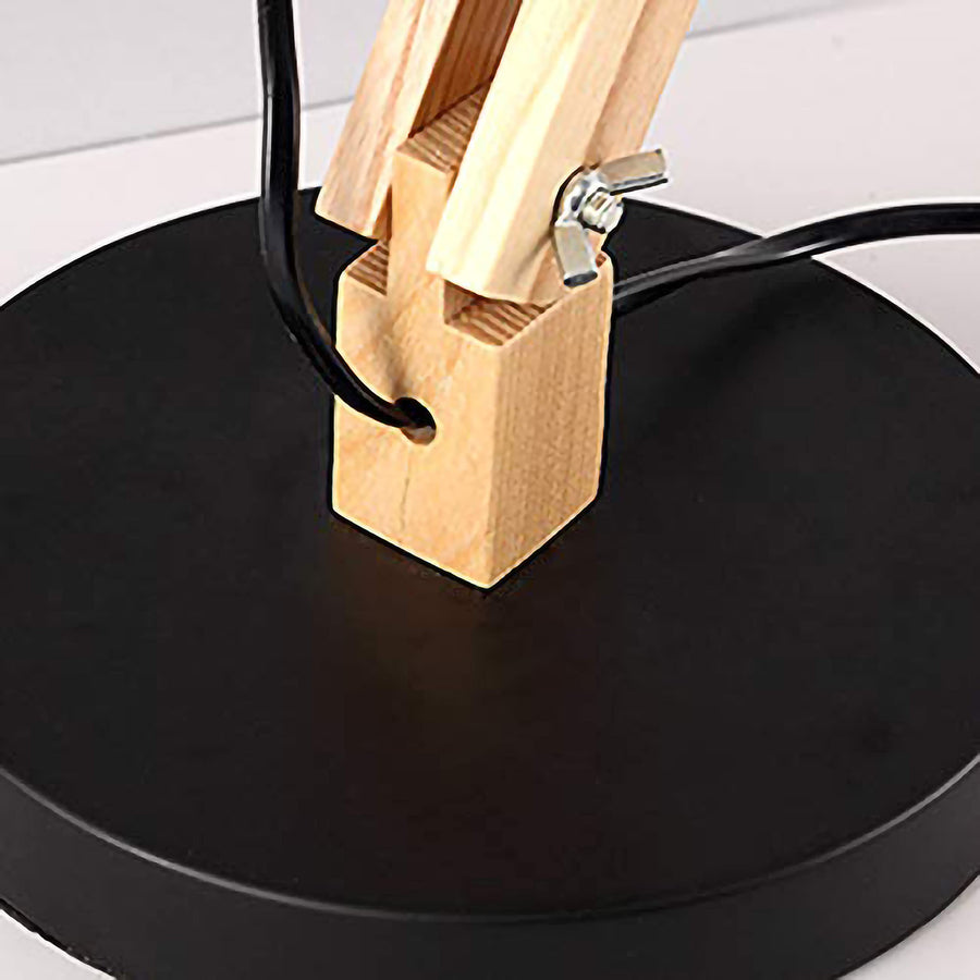 Wicker Table Lamp for Bedroom | Bamboo Study Lamp for Desk by Akway