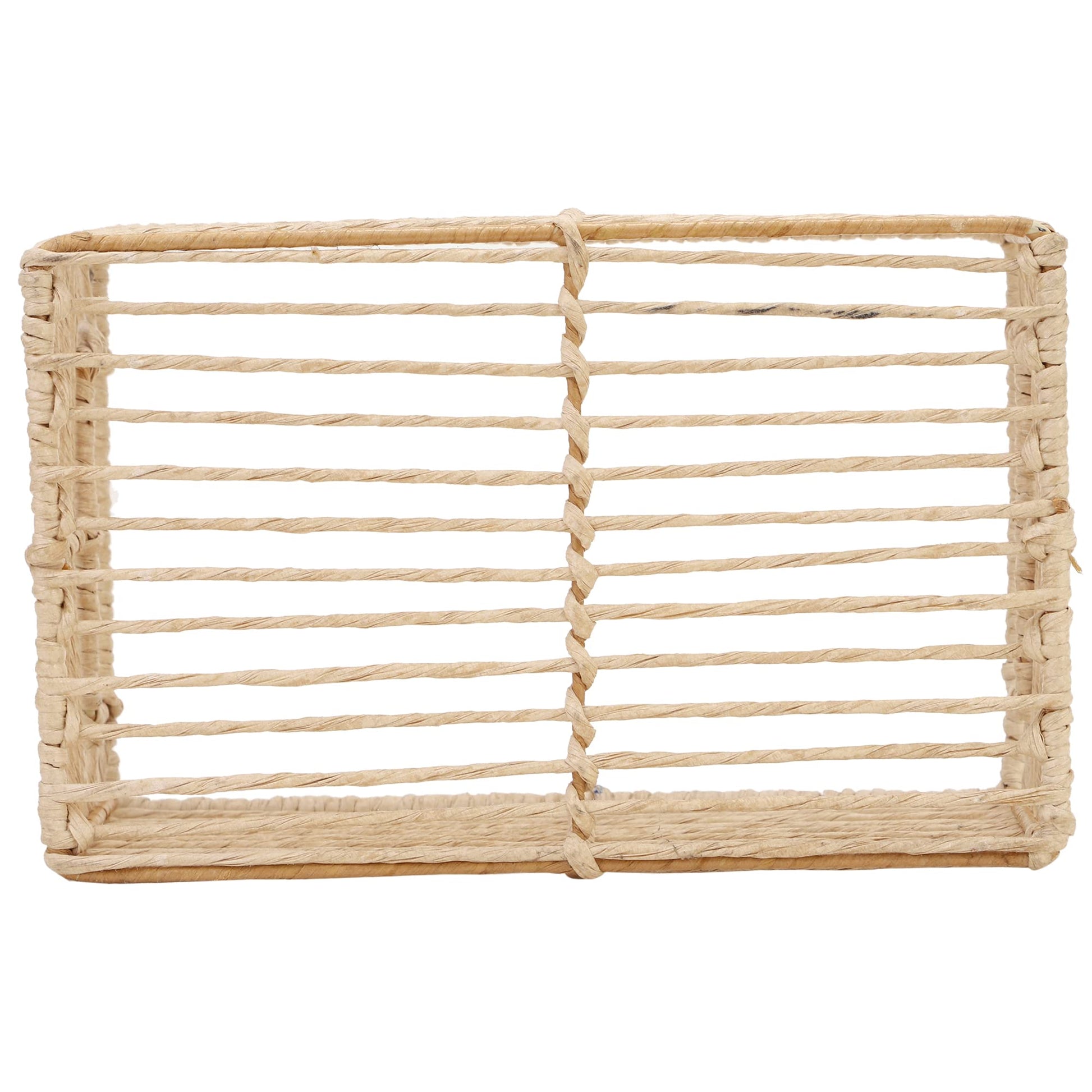 AKWAY natural wicker segrass water hyacinth kauna grass storage orgainzer (BOTH SIZE TOGETHER)- Akway