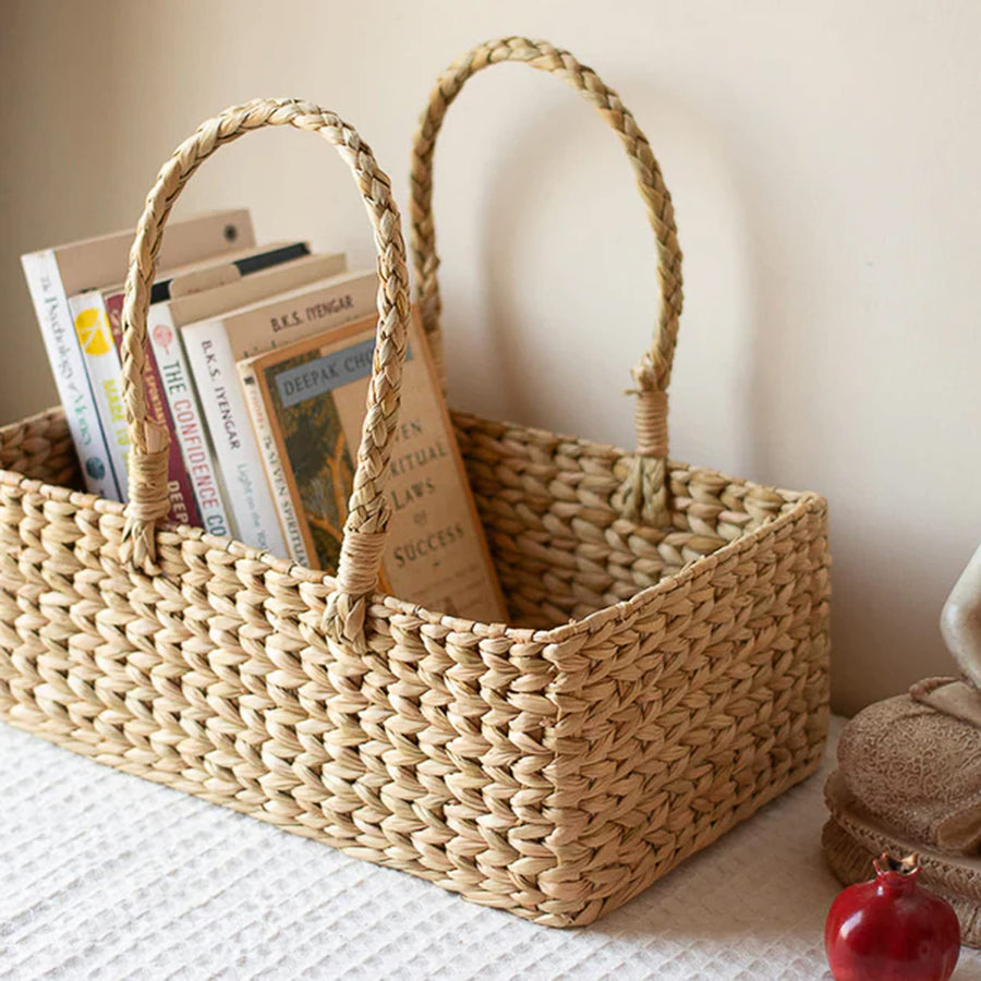 AKWAY Gift hamper baskets | decorative storage baskets | clothes storage baskets | Fruit baskets (10 * 8 * 5 Inches) - Akway 