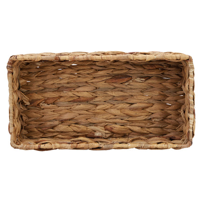AKWAY Handmade Wicker Organizer Tray for kitchen and dining table | Seagrass Tray for kitchen and dining table (10 L x 5.5 W x 3 H)- Akway