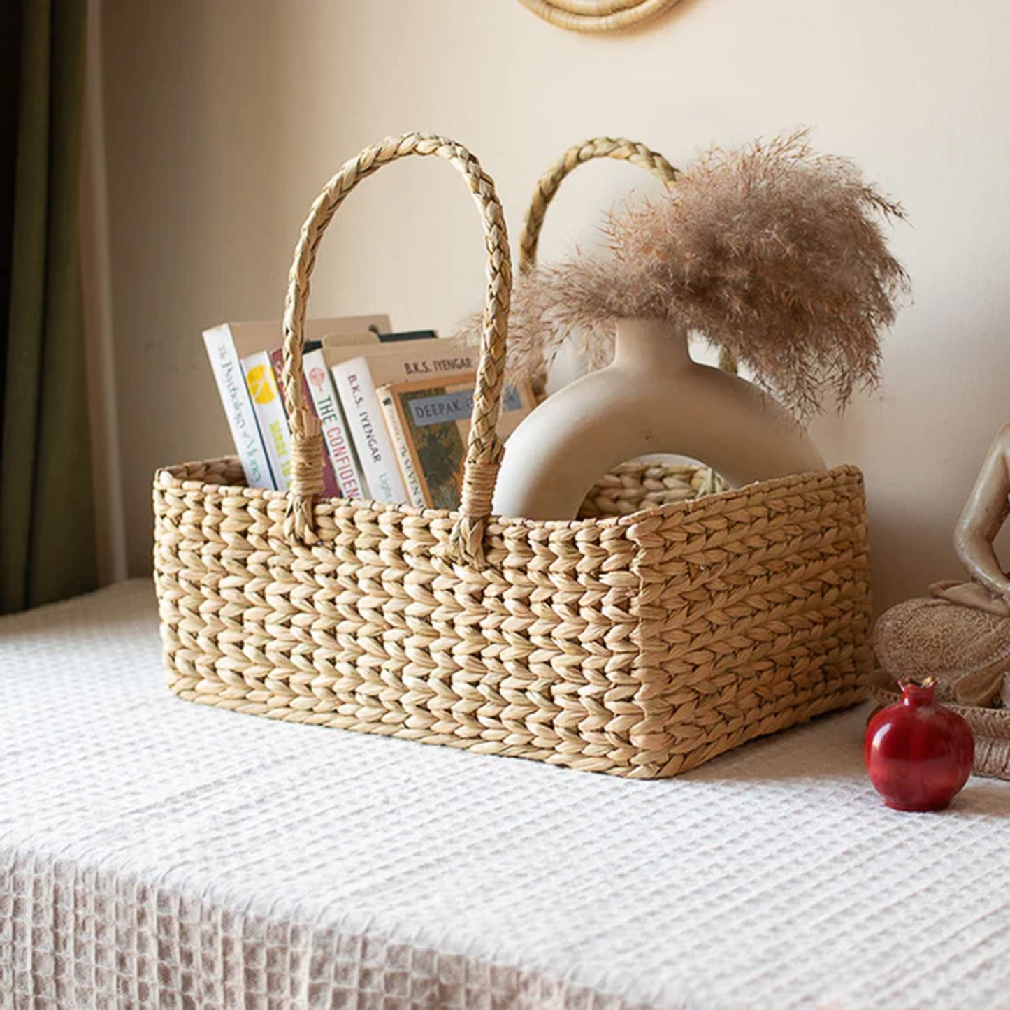 AKWAY Gift hamper baskets | decorative storage baskets | clothes storage baskets | Fruit baskets (10 * 8 * 5 Inches) - Akway