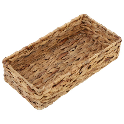 AKWAY Handmade Wicker Organizer Tray for kitchen and dining table | Seagrass Tray for kitchen and dining table (10 L x 5.5 W x 3 H)- Akway