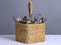 Cane Spoon Stand for Dining Table - Avni
