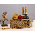 Rattan Storage Basket 11x7x5 Inch for Home - Riya