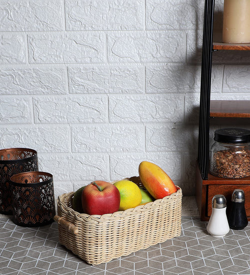 Seagrass Serving Tray for Kitchen - Anya