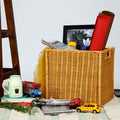 Wicker Storage Basket 12.5x13.5x12.5 Inch - Aditya