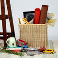 Wicker Storage Basket 12.5x13.5x12.5 Inch - Elara